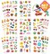 24 Sheets Summer Stickers Pool Beach Luau Hawaii Sticker Sea Beach Sun Stickers